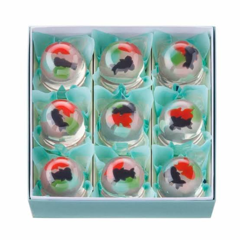 Nihonbashiya Chobei Goldfish Jelly (Box of 9)