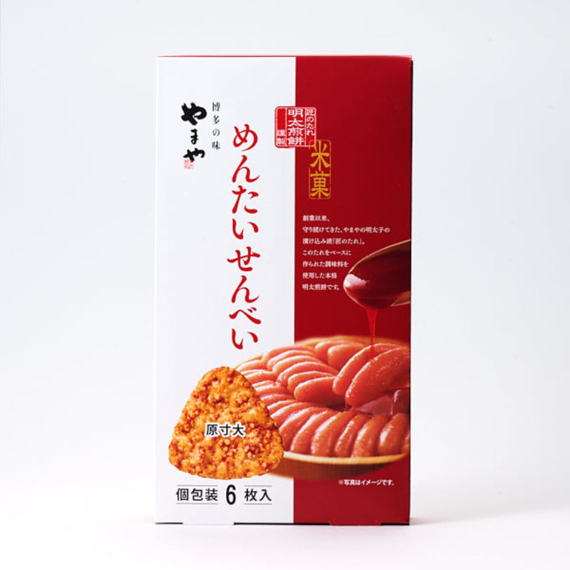 Yamaya Mentaiko Senbei 6 pieces