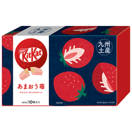 Nestle KitKat Mini Kyuushuu Amaou Strawberry