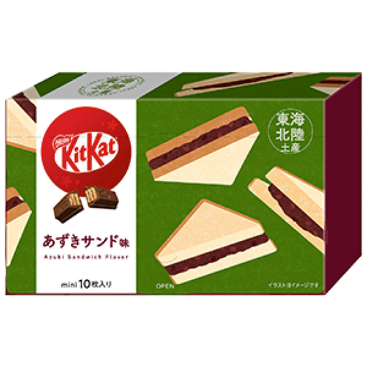 Nestle KitKat Mini Tokai/Hokuriku Azuki Bean Sandwich