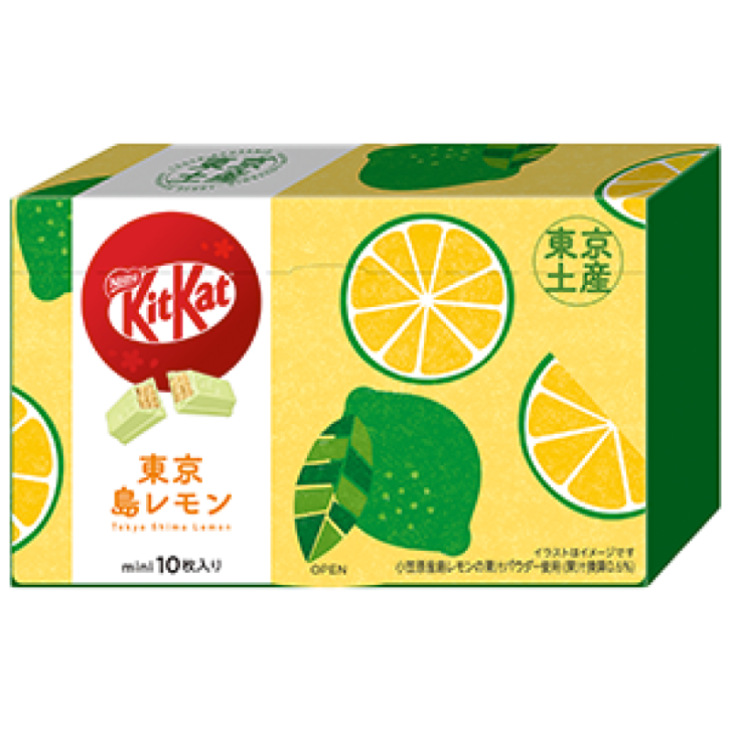 Nestle KitKat Mini Tokyo Shima Lemon