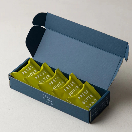 Press Butter Sand Uji Matcha 5 pieces